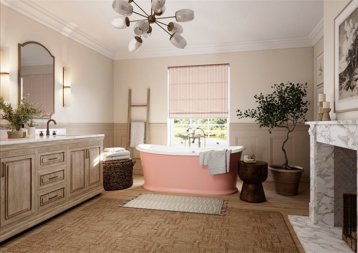 The British Stripe Co. Mary, Bristol No.2 - Roman Blind - Image 6